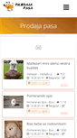 Mobile Screenshot of prodajapasa.com